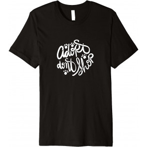 Adopt Don't Shop Cute Pet Adoption Design T-Shirt