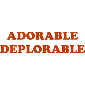 Adorable Deplorable Tshirt