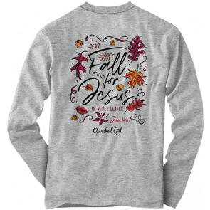 Adult Fall For Jesus T-Shirt