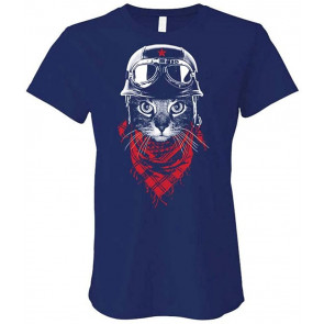 Adventure CAT - Ladies Cotton T-Shirt