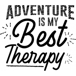 Adventure Is My Best Therapy T-Shirt