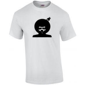 PETE Rock Afro - Hip Hop Rap Early Music T-Shirt