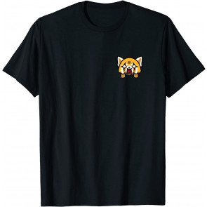 Aggretsuko Rage Front And Back Logo T-Shirt