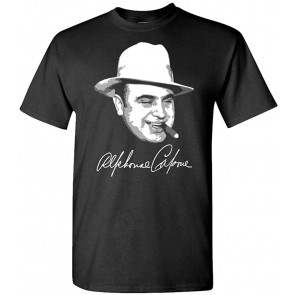AL Capone Gangster Signature - T-Shirt