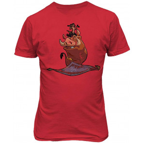 Aladdin Lion Timon Men's T-Shirt