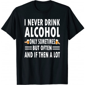 Alcohol Drinking T-Shirt