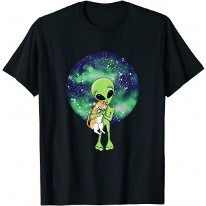 Alien And The Cat T-Shirt