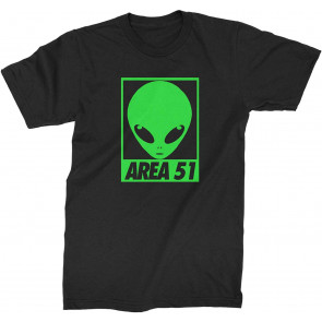 Alien Head Storm Area 51 T-Shirt