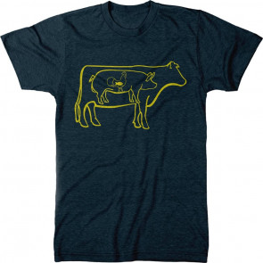 All Meat Food Group Men's Tri-Blend T-Shirt