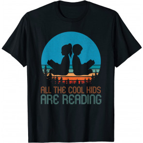 All The Cool Kids Are Reading Library Read Books Reader T-Shirt