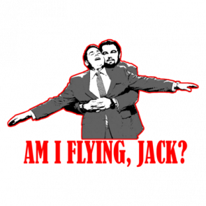 Am I Flying Jack Titanic Parody Confusing Tshirt