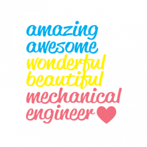 Amazing Awesome Wonderful Beautiful Mechanical Engineer Tshirt
