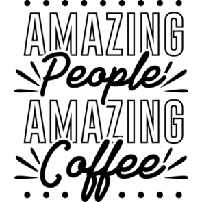 Amazing People Amazing Coffee T-Shirt