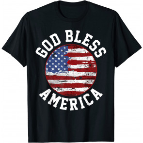 America USA American Flag Patriotic T-Shirt