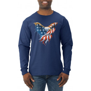American Flag Eagle USA T-Shirt