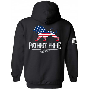 American Flag Lion Collection T-Shirt