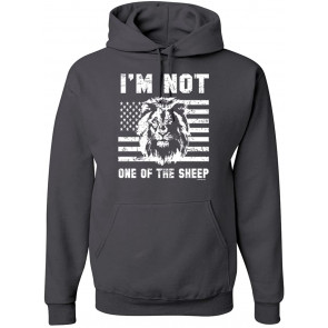 American Flag Lion I'm Not One Of The Sheep Americana / American T-Shirt