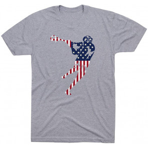American Flag Silhouette T-Shirt