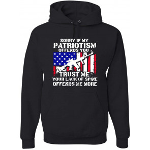 American Flag Sorry If My Patriotism Offends You Patriotic/American T-Shirt