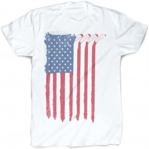 American Flag Sticks T-Shirt