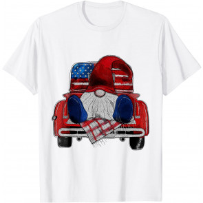American Gnomes American Graphics Patriotic Women T-Shirt