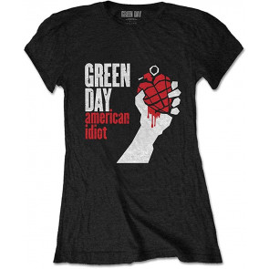 American Idiot' (Black) Fitted T-Shirt