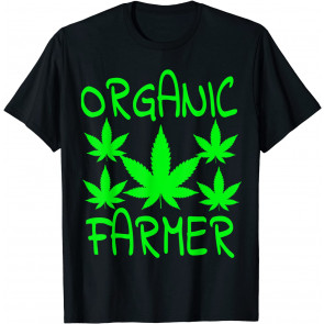 American Organic Farmer USA Stoner Great Pot Lovers Design T-Shirt