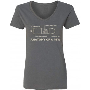 Anatomy Of A Bullet Gun Rights Freedom  T-Shirt