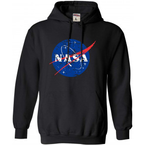And Distressed NASA Logo Sweat T-Shirt