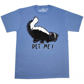 Animals Cute Skunk Pet Me T-Shirt