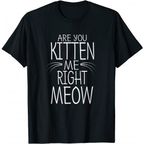Are You Kitten Me Right Meow T-Shirt