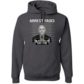 Arrest Fauci Mugshot Political T-Shirt