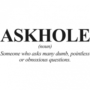 Askhole Definition Shirt Shirt