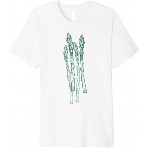 Asparagus Vegetable Vintage Graphic Vegetarian - Asparagus T-Shirt