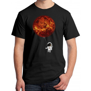 Astronaut And A Mars Balloon T-Shirt
