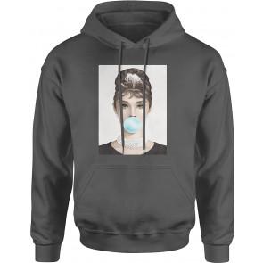 Audrey Hepburn Chewing Bubble Gum T-Shirt
