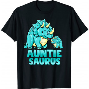 Auntie Saurus Dinosaur T-Shirt