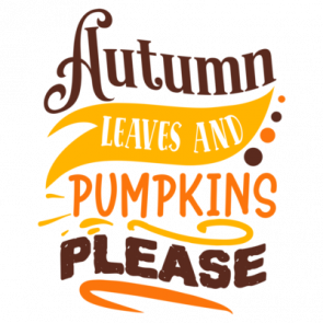 Autumn Leaves And Pumpkins Please 01 T-Shirt