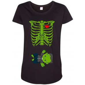 Baby Skeleton Baby Frankenstein Halloween Horror T-Shirt