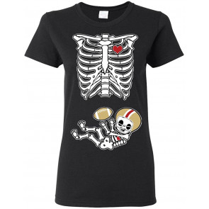 Baby Skeleton San Francisco Baby Skeleton Ladies (not Maternity) DT T-Shirt