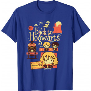 Back To Hogwarts Platform 9 3/4 Chibis T-Shirt