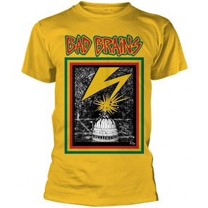 Bad Brains 'Bad Brains' (Yellow) T-Shirt