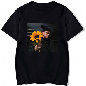 Bad Bunny With Sunflower Tshirts For T-Shirt
