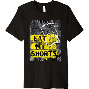 Bart Simpson Eat My Shorts Graffiti T-Shirt