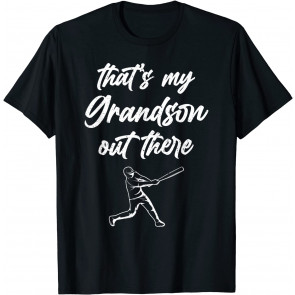Baseball Design. For Grandpa And Grandma Of Boys Baseball T-Shirt