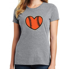 Baseball Heart T-Shirt