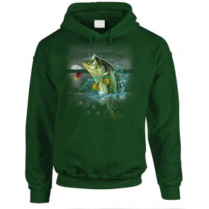 BASS Wilderness - Smallmouth Largemouth Fishing - T-Shirt