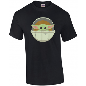Star Wars The Mandalorian The Child Bassinet Portrait T-Shirt