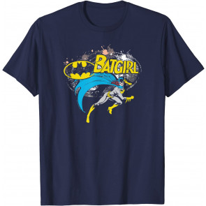 Batman Batgirl Halftone T-Shirt