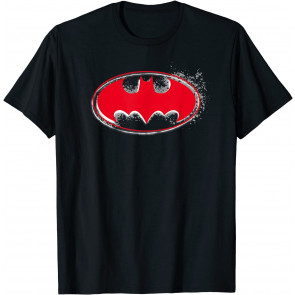 Batman Hardcore Noir Bat Logo T-Shirt